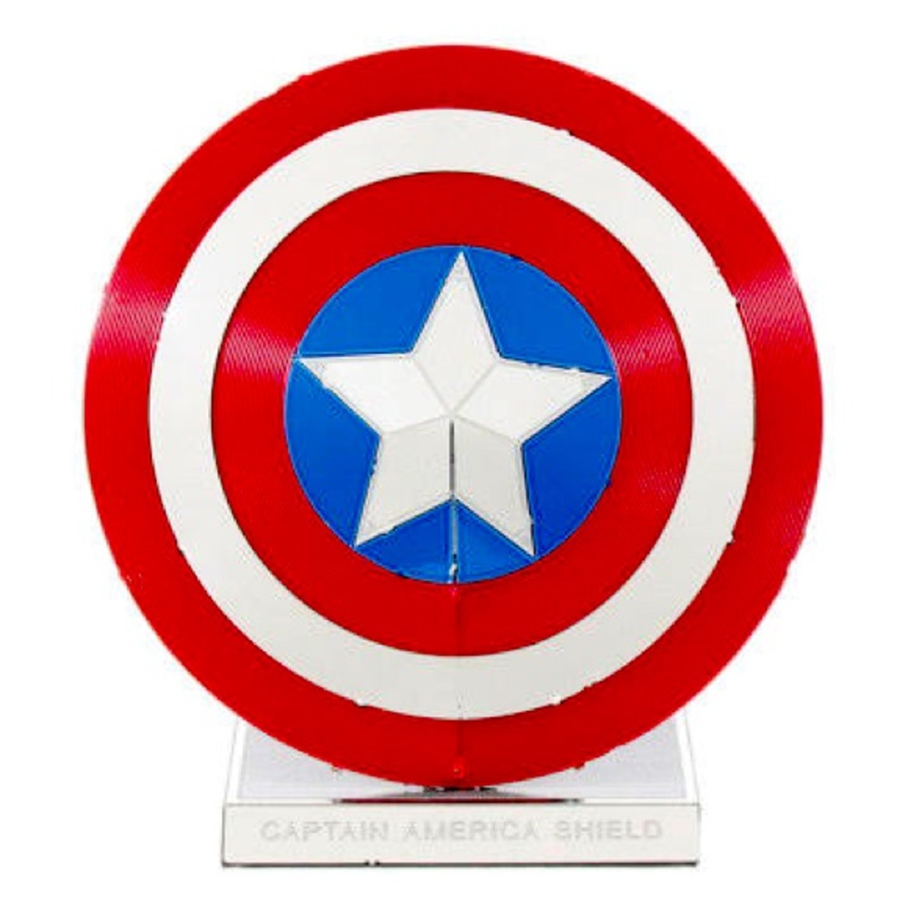 🧩 AVENGERS Captain America’s Shield METAL EARTH 3D Puzzle